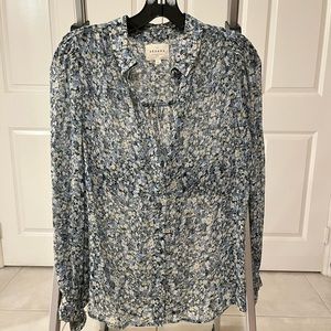 Sezane Blouse Size 36 NWOT.